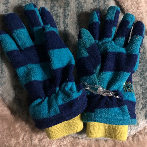 Blue Toddler Gloves - Picture 2 of 2